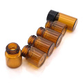 1ml 2ml 3ml 5ml empty mini amber glass essential oil sample bottle